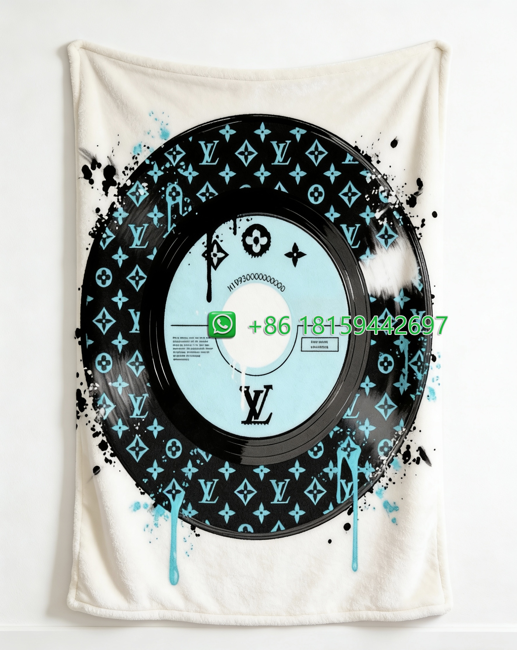 Louis Vuitton Throw Blankets